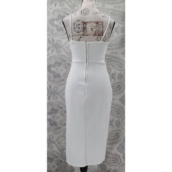 B. DARLIN bodycon ruched bust dress Size 3/4 Graduation Sorority Wedding party - Picture 3 of 12